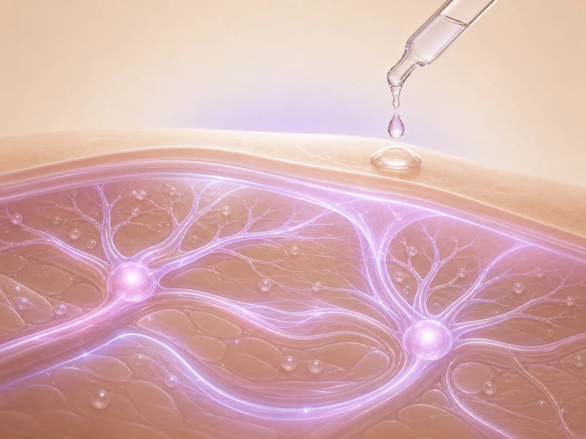 Ilustração em 3D do fluxo do sistema linfático